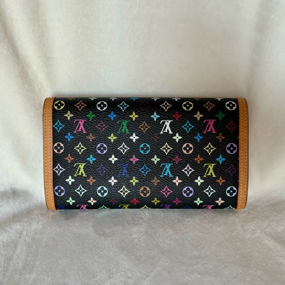 2005 Takashi Murakami x Louis Vuitton Monogram Porte Tresor International Wallet - Picture 2 of 12